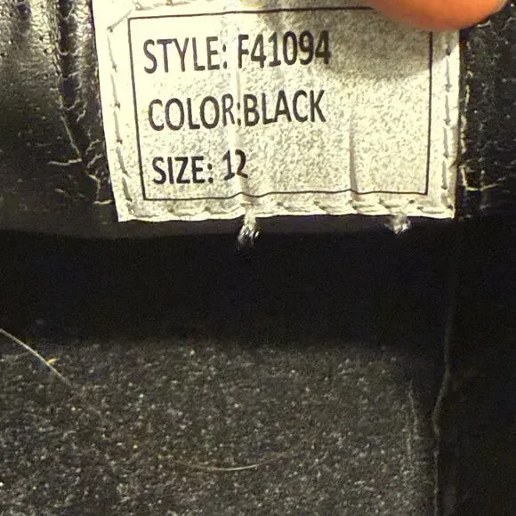 Faranzi Mens Black Patent Leather Loafer Slip-On Tuxedo Dress Shoe Size 12 - Picture 10 of 10